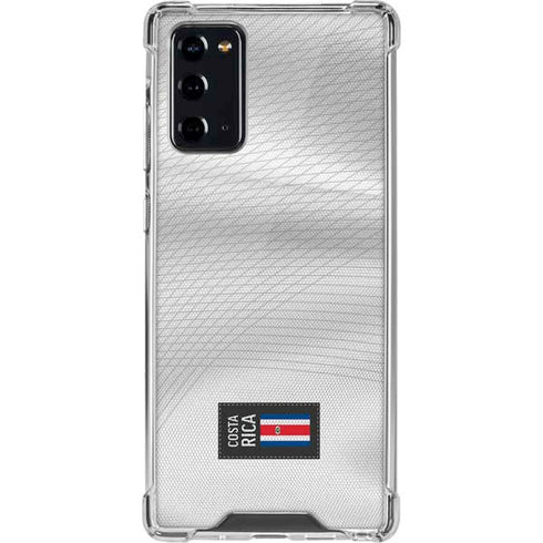 Costa Rica Soccer Flag Galaxy Note20 5G Clear Case